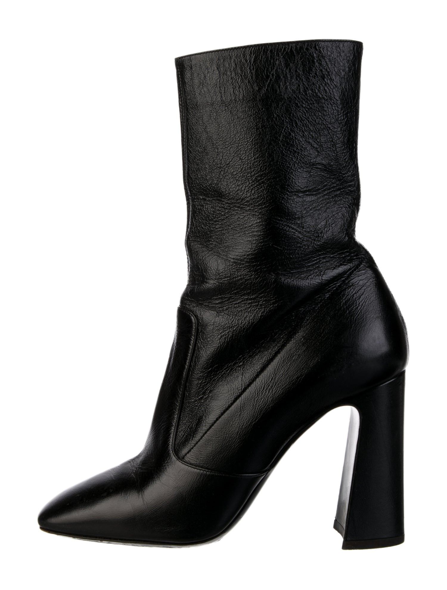 Saint Laurent Leather Boots