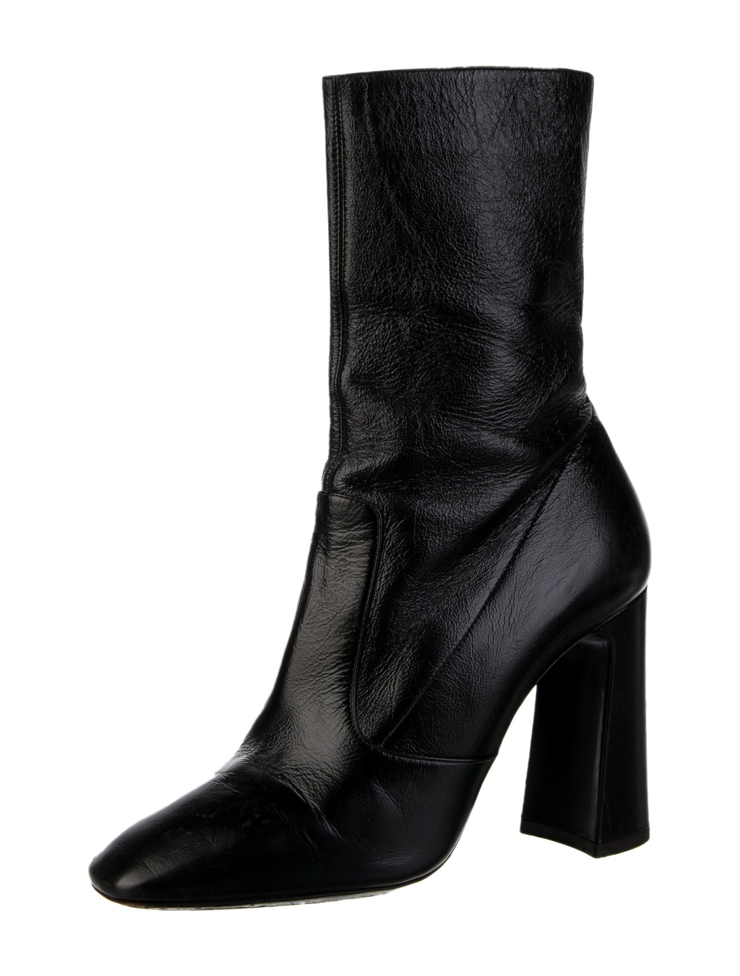Saint Laurent Leather Boots