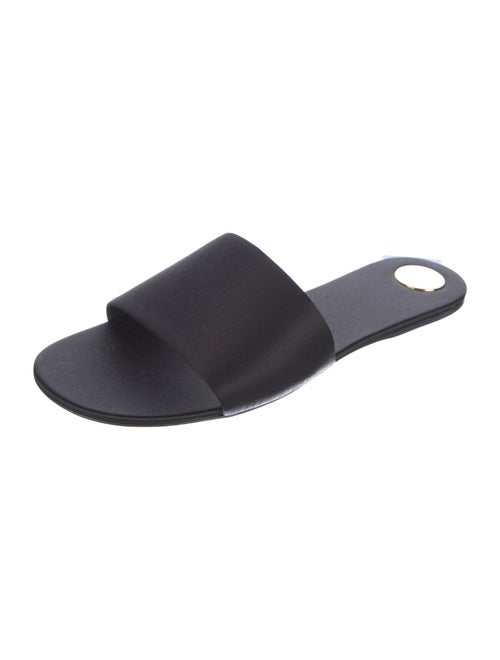 Saint Laurent Satin Slides