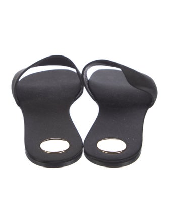 Saint Laurent Satin Slides