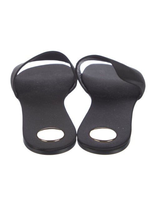 Saint Laurent Satin Slides