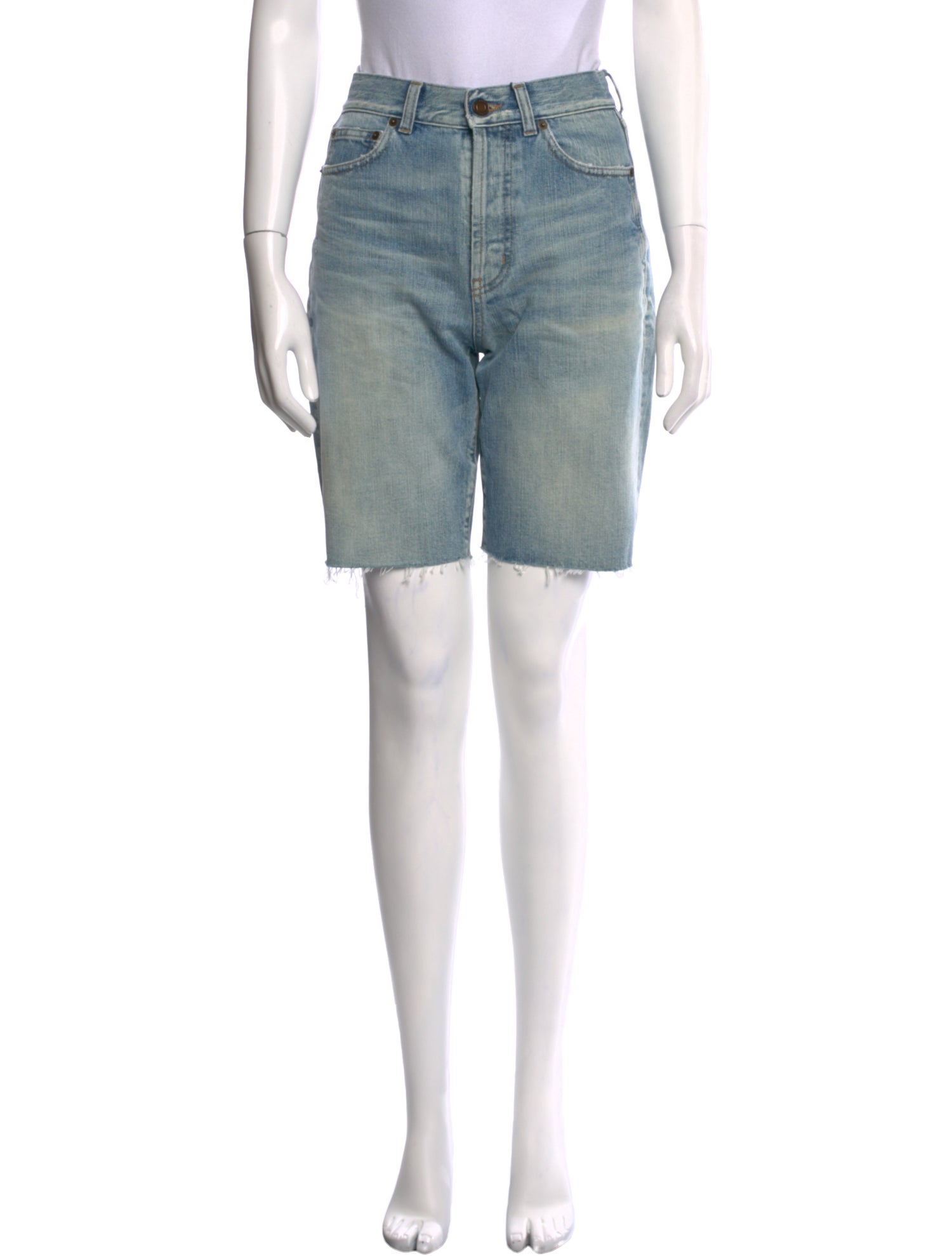 パンツ SAINT LAURENT Women Shorts  Burmudas 786708 Y3A99 1438 GREY shorts in nylon | Saint Laurent | YSL US