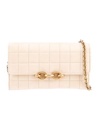Saint Laurent Nubuck Le Maillon Wallet On Chain 2022