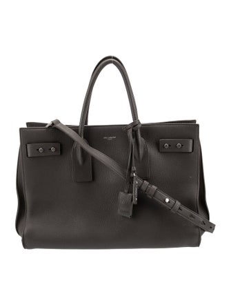Saint Laurent Leather Sac De Jour Medium