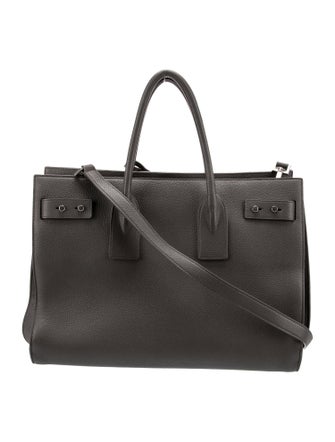Saint Laurent Leather Sac De Jour Medium