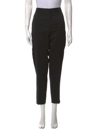 Saint Laurent Wool Straight Leg Pants