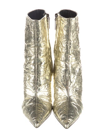 Saint Laurent Patent Leather Boots