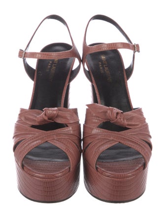Saint Laurent Leather Sandals