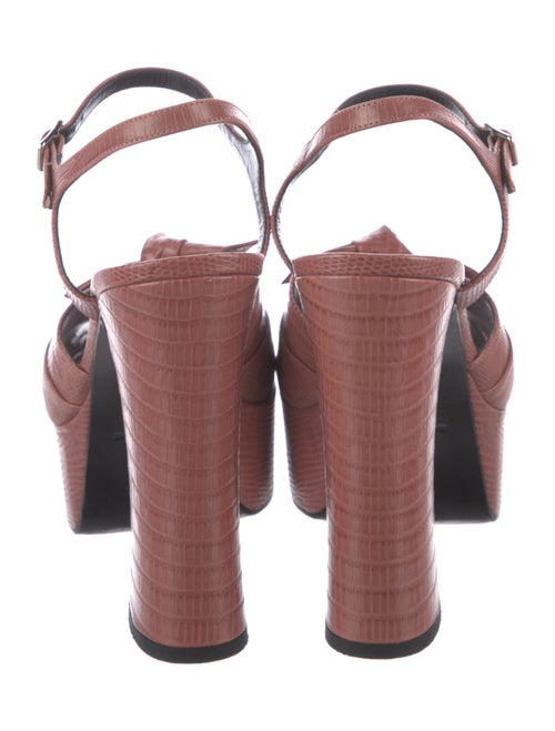 Saint Laurent Leather Sandals