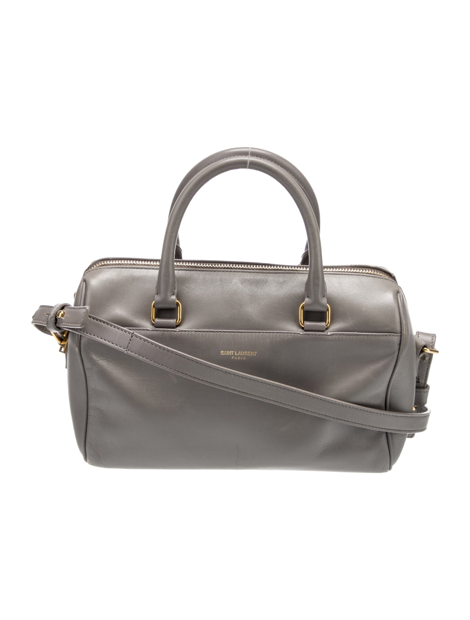 Saint Laurent Leather Top Handle Bag