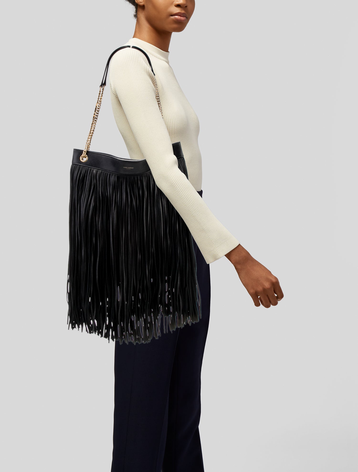 Miu Miu Leather Shoulder Bag | Black | FARFETCH