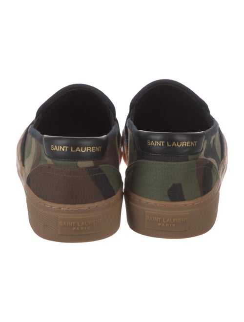 Saint Laurent Canvas Printed Sneakers