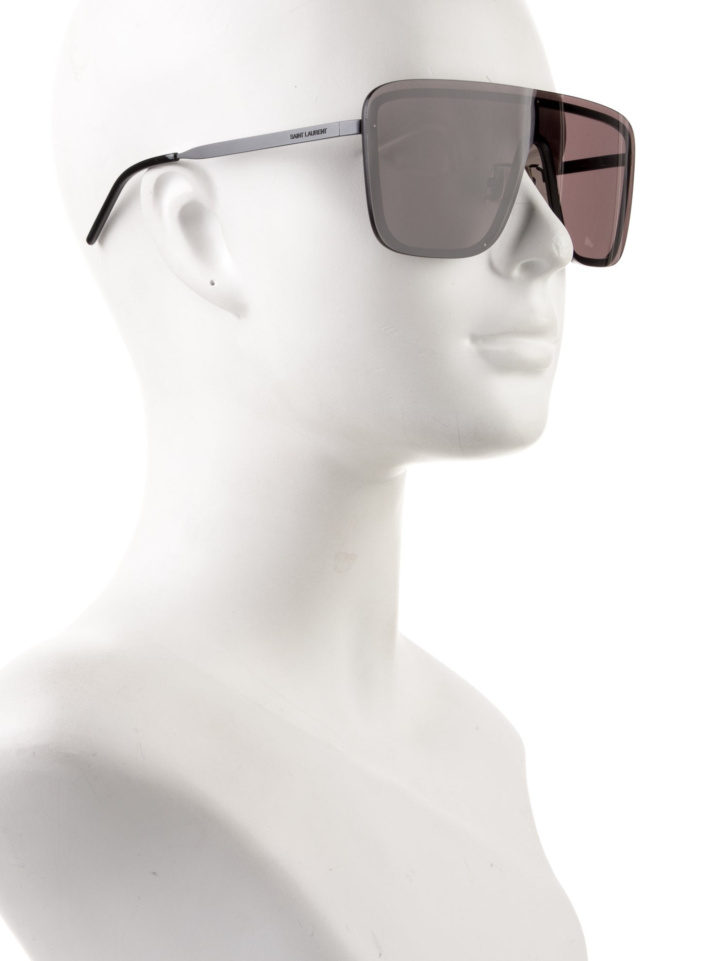 Saint Laurent Shield Tinted Sunglasses