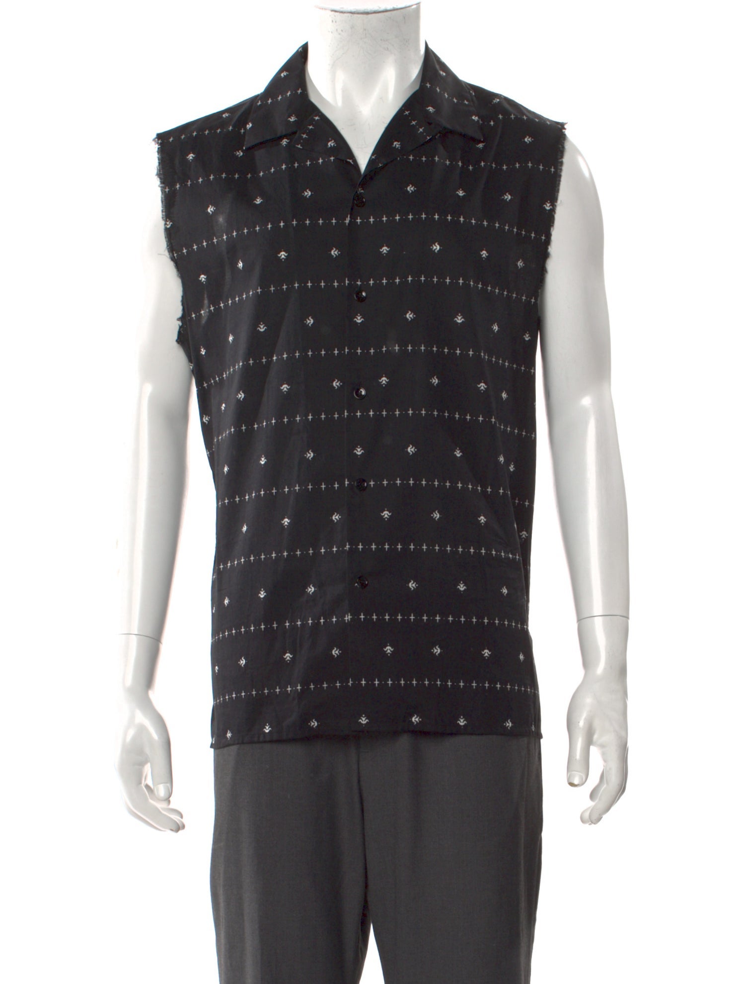 Saint Laurent 2018 Polka Dot Print Shirt