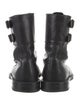 Saint Laurent Leather Combat Boots
