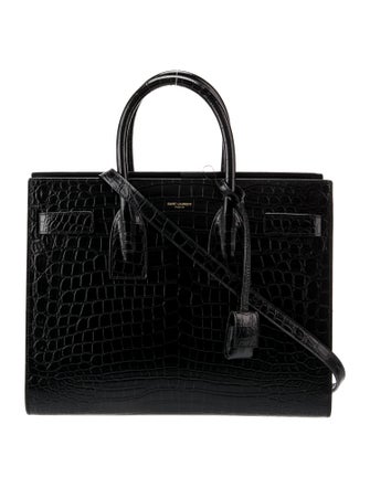 Saint Laurent Embossed Leather Sac De Jour Small 2023