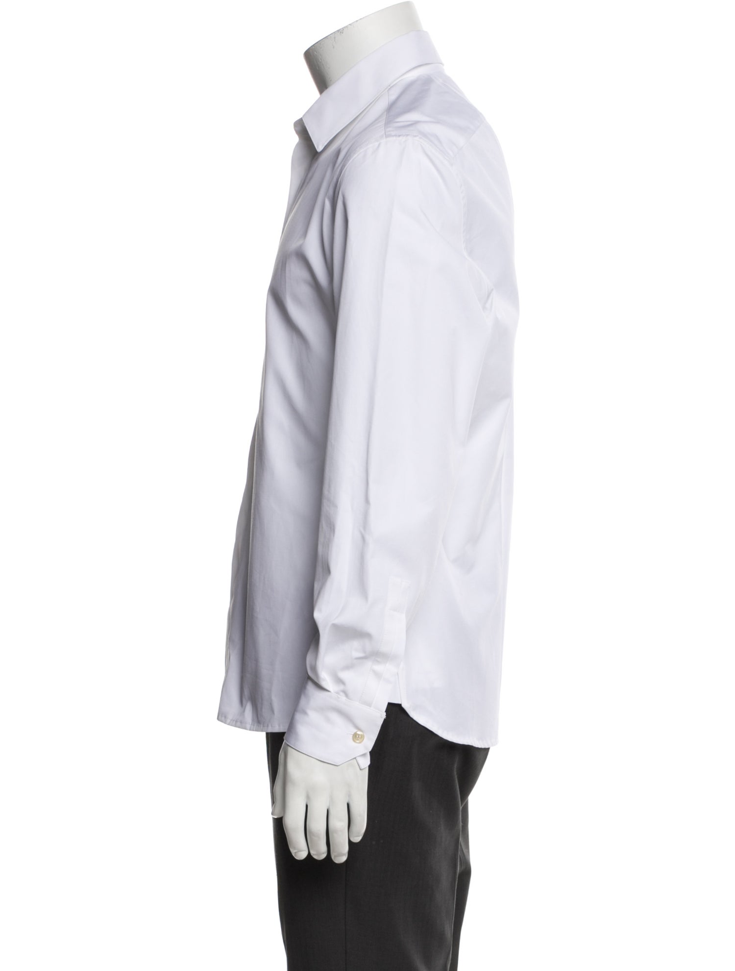 Saint Laurent 2023 Long Sleeve Dress Shirt