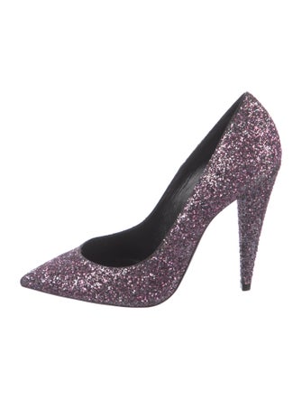 Saint Laurent Glitter Pumps