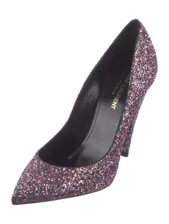 Saint Laurent Glitter Pumps
