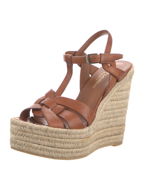 Saint Laurent Leather Espadrilles