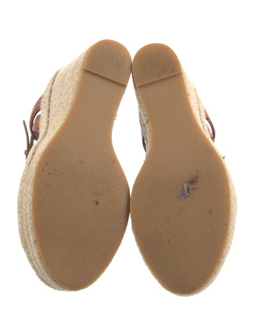 Saint Laurent Leather Espadrilles