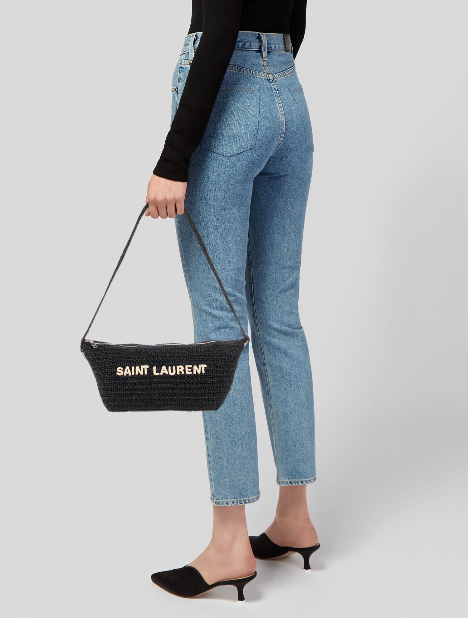 Saint Laurent Raffia Tuc 2023