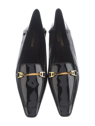Saint Laurent Patent Leather Loafers