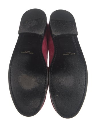 Saint Laurent Suede Loafers
