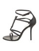 Saint Laurent Leather T-Strap Sandals