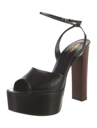 Saint Laurent Leather Sandals