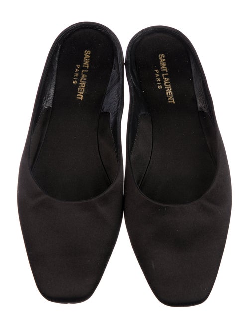 Saint Laurent Satin Mules
