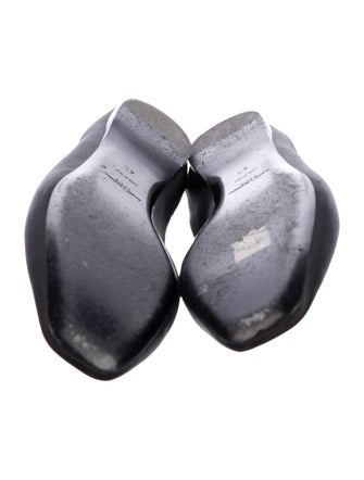 Saint Laurent Satin Mules