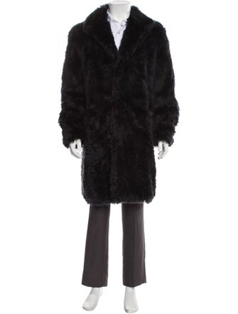Saint Laurent 2018 Mohair Overcoat