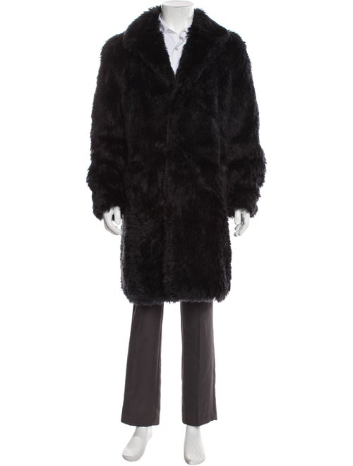 Saint Laurent 2018 Mohair Overcoat