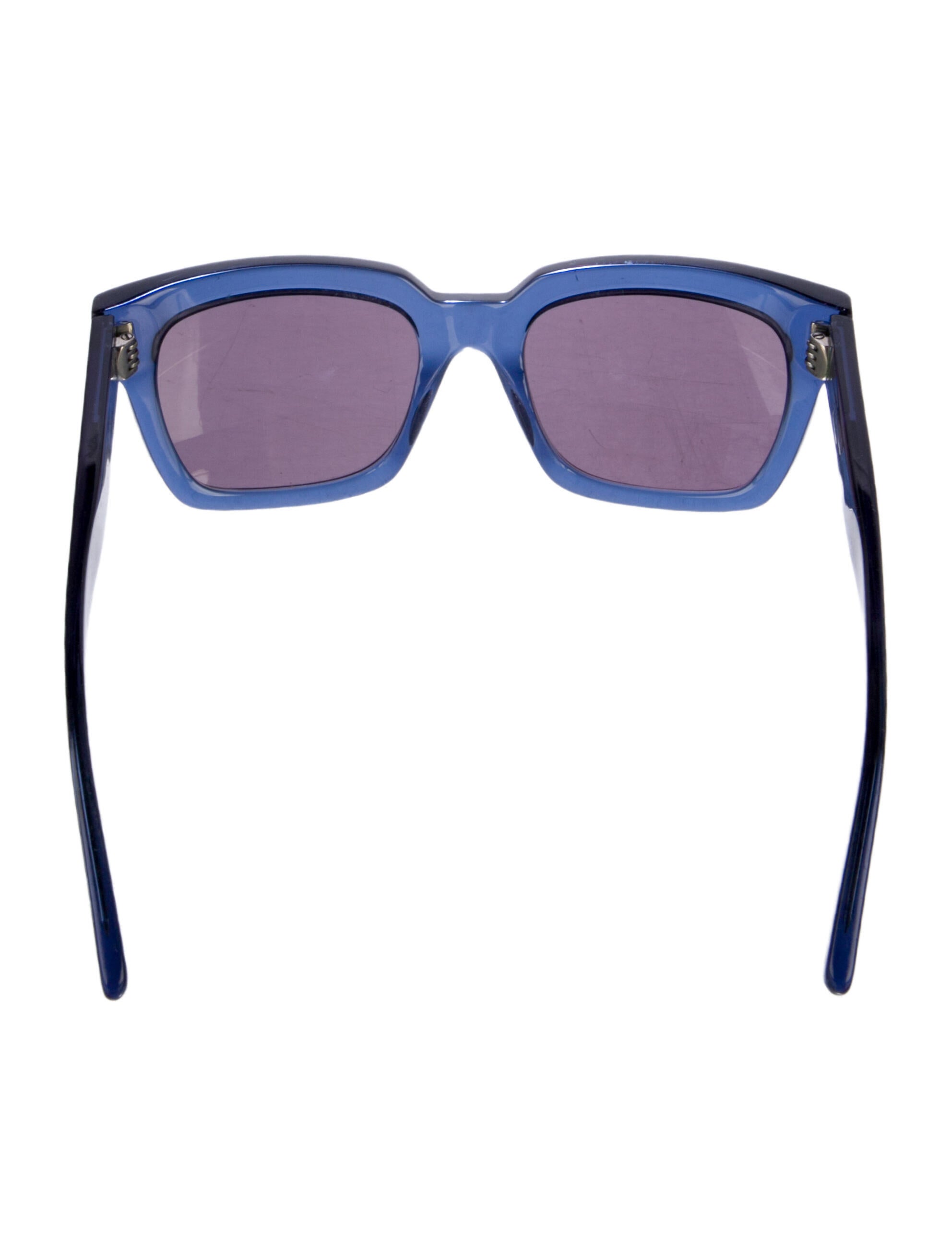Saint Laurent Wayfarer Mirrored Sunglasses