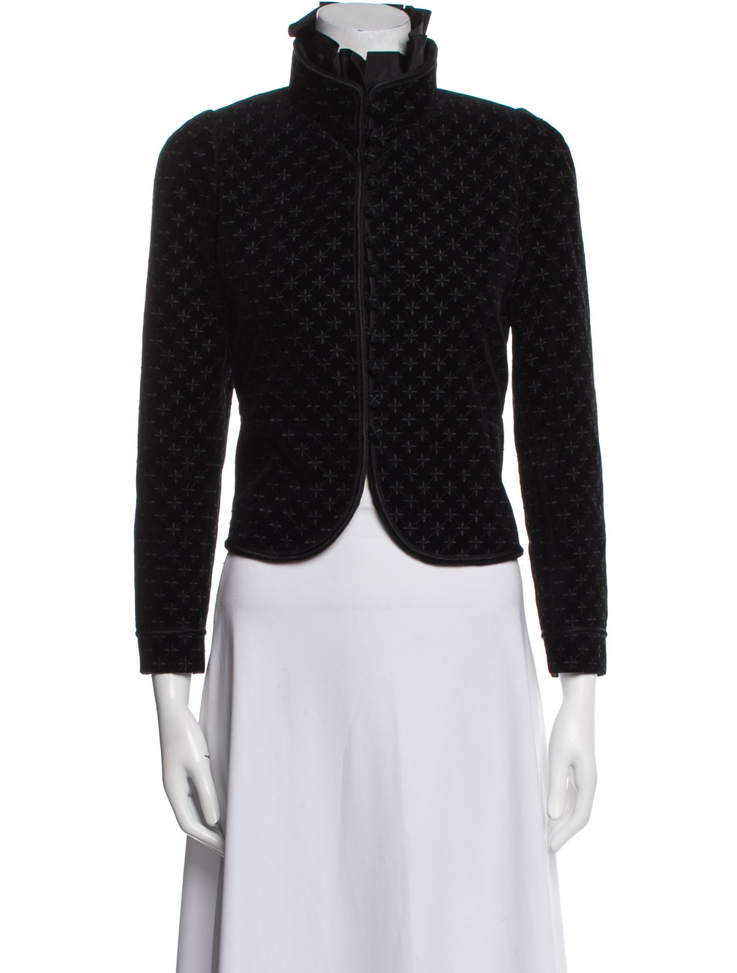 Saint Laurent Printed Bolero