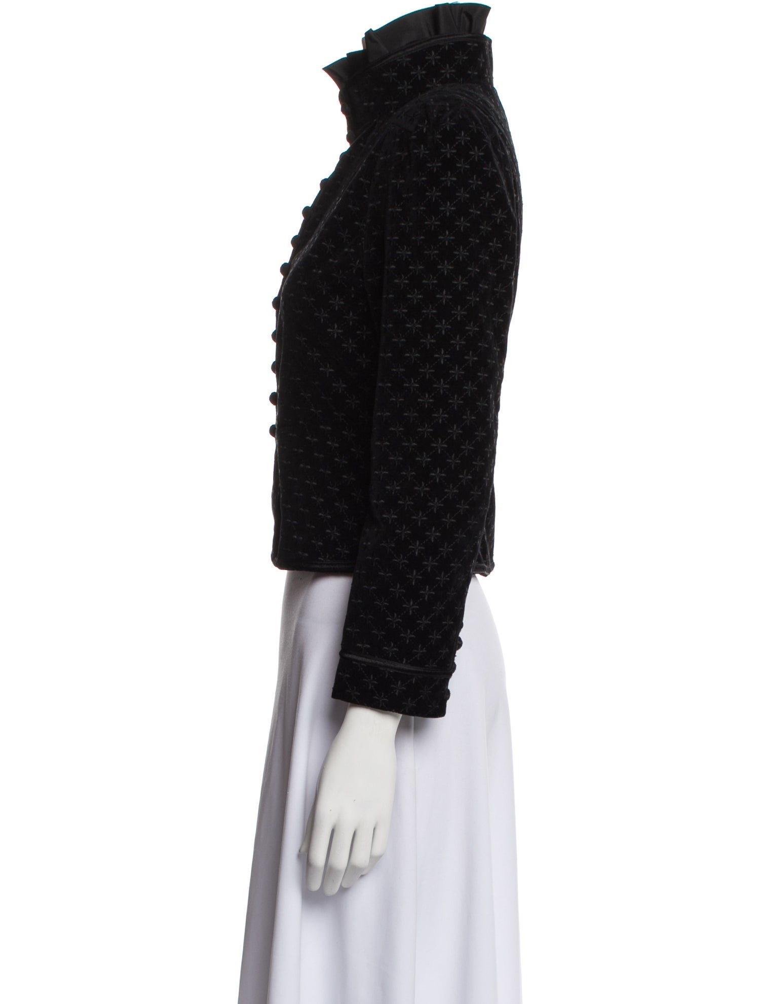 Saint Laurent Printed Bolero