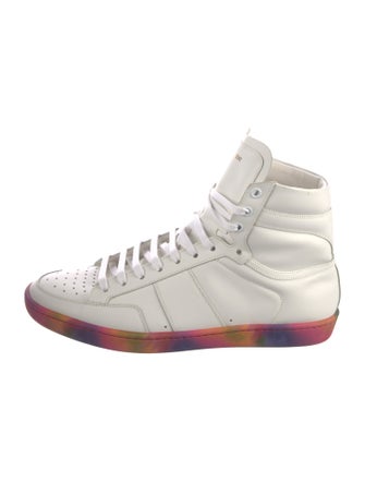 Saint Laurent Leather Sneakers