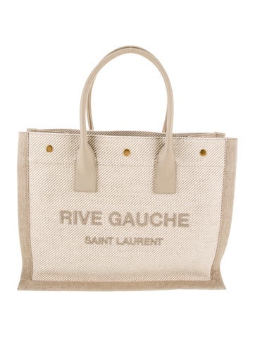 Saint Laurent Totes Canvas Rive Gauche Small 2022