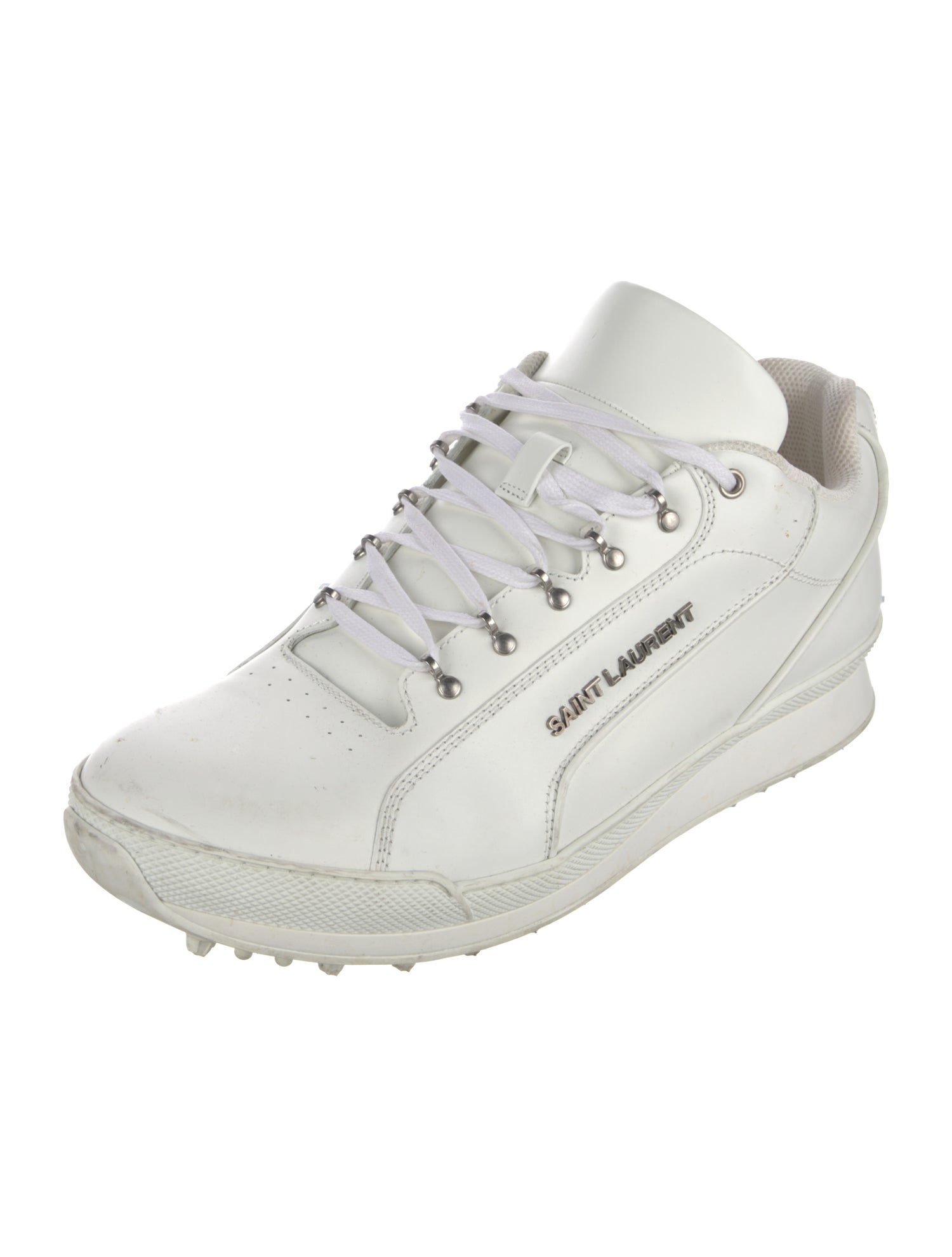 Saint Laurent Leather Sneakers