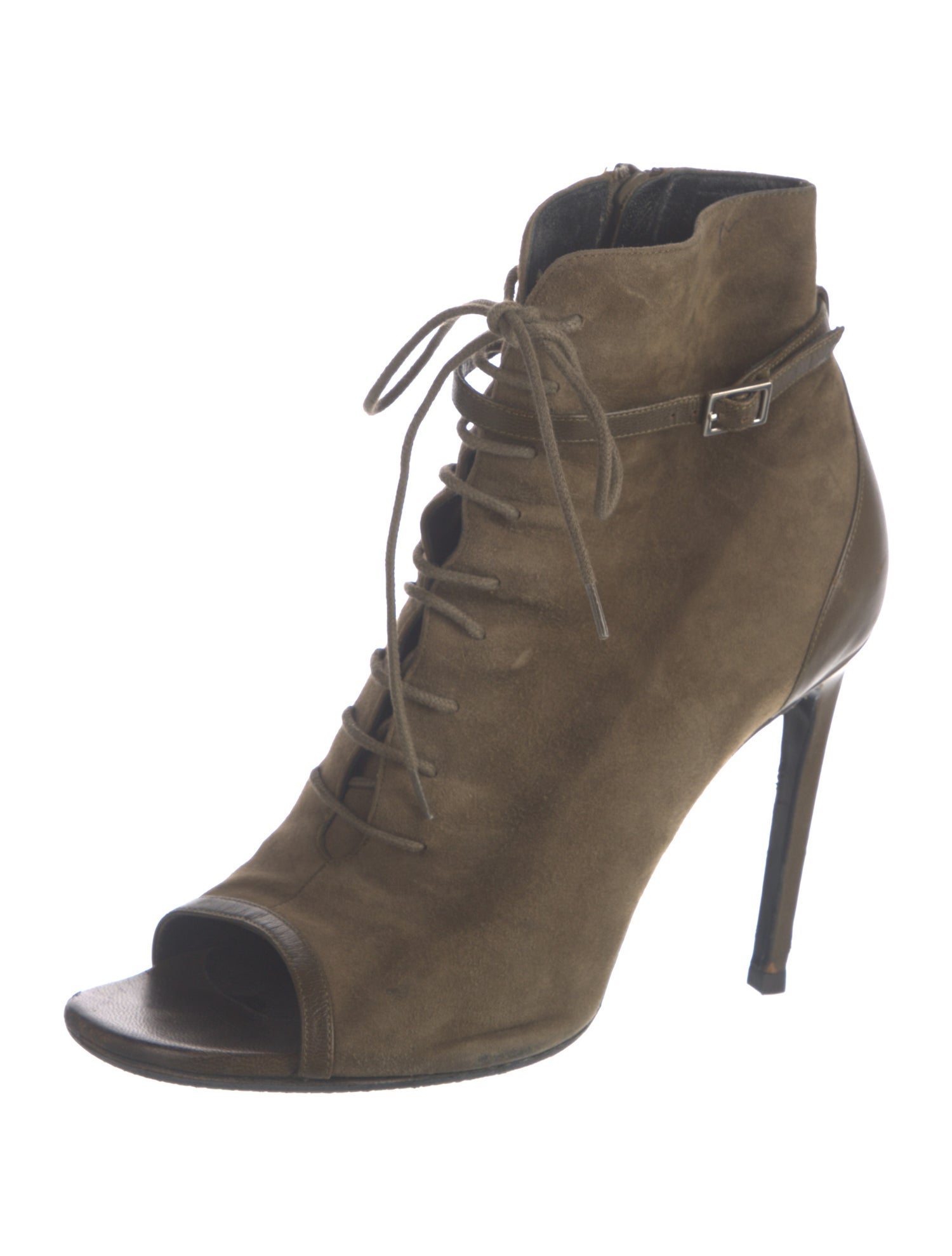 Saint Laurent Suede Sandals