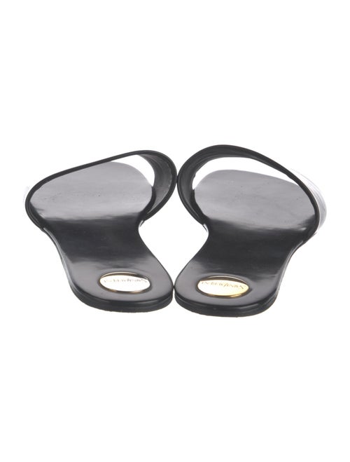 Saint Laurent Leather Slides