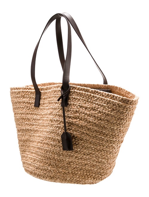 Saint Laurent Raffia Panier Medium 2023