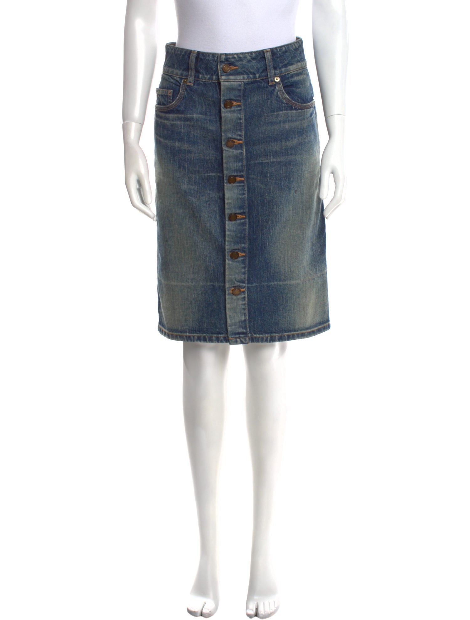 Saint Laurent Knee-Length Skirt