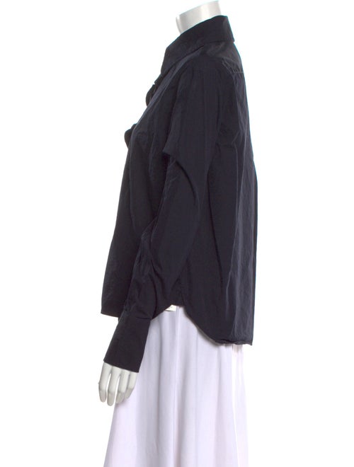 Saint Laurent 2020 Long Sleeve Button-Up Top