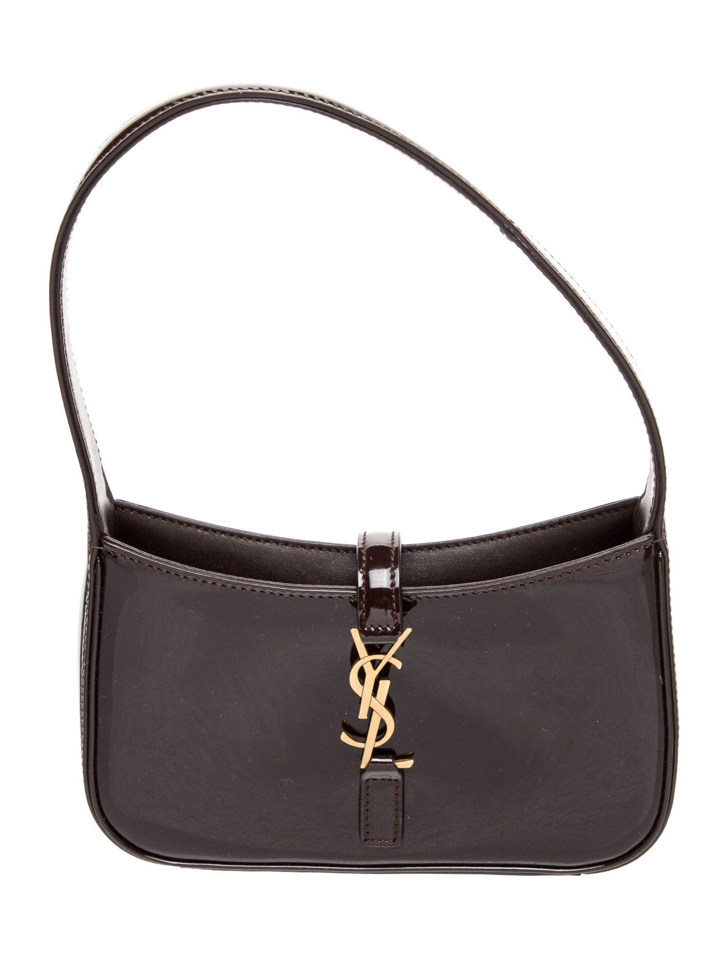 Saint Laurent Leather Le 5 à 7 Mini 2023