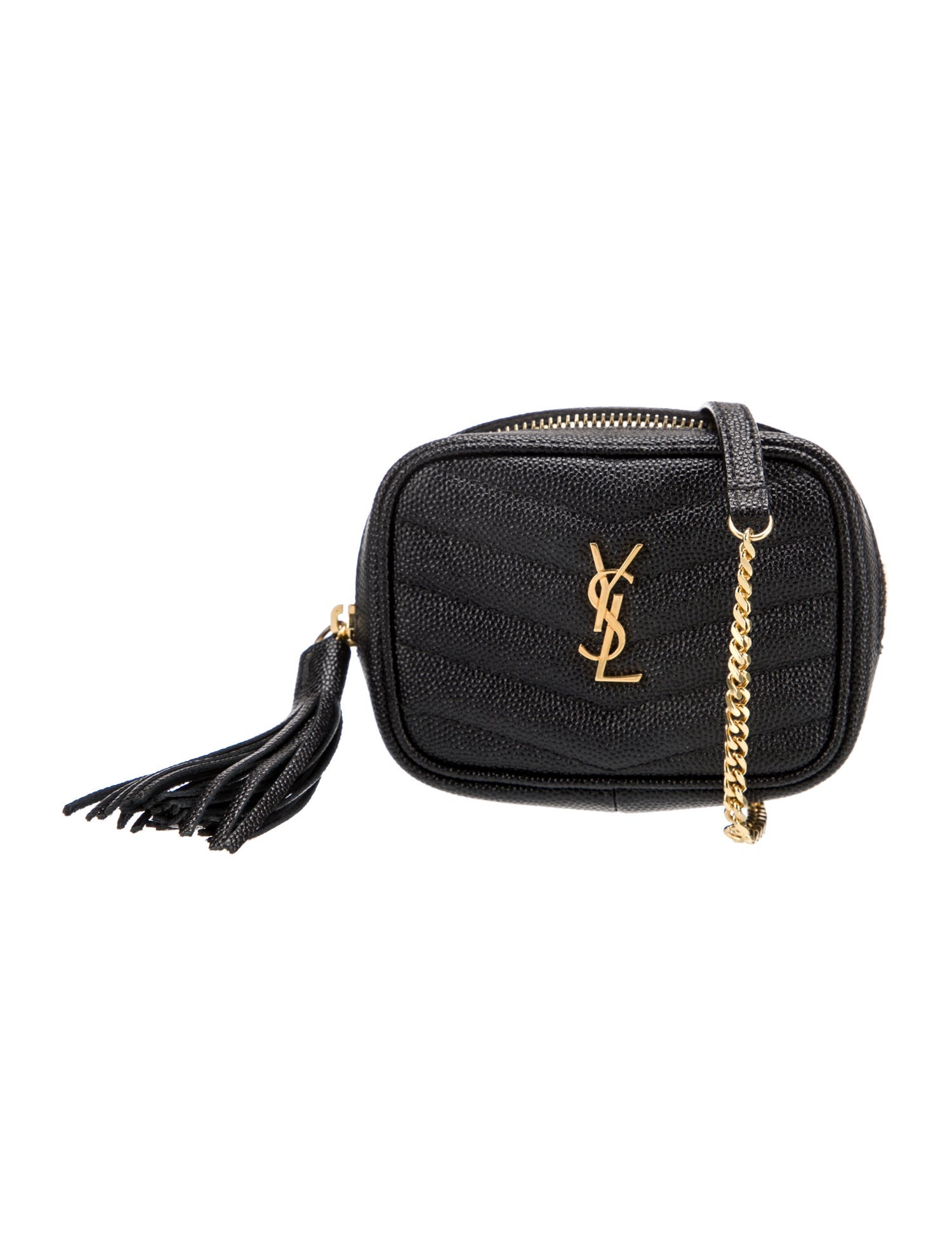 Saint Laurent Chevron Lou Camera Baby