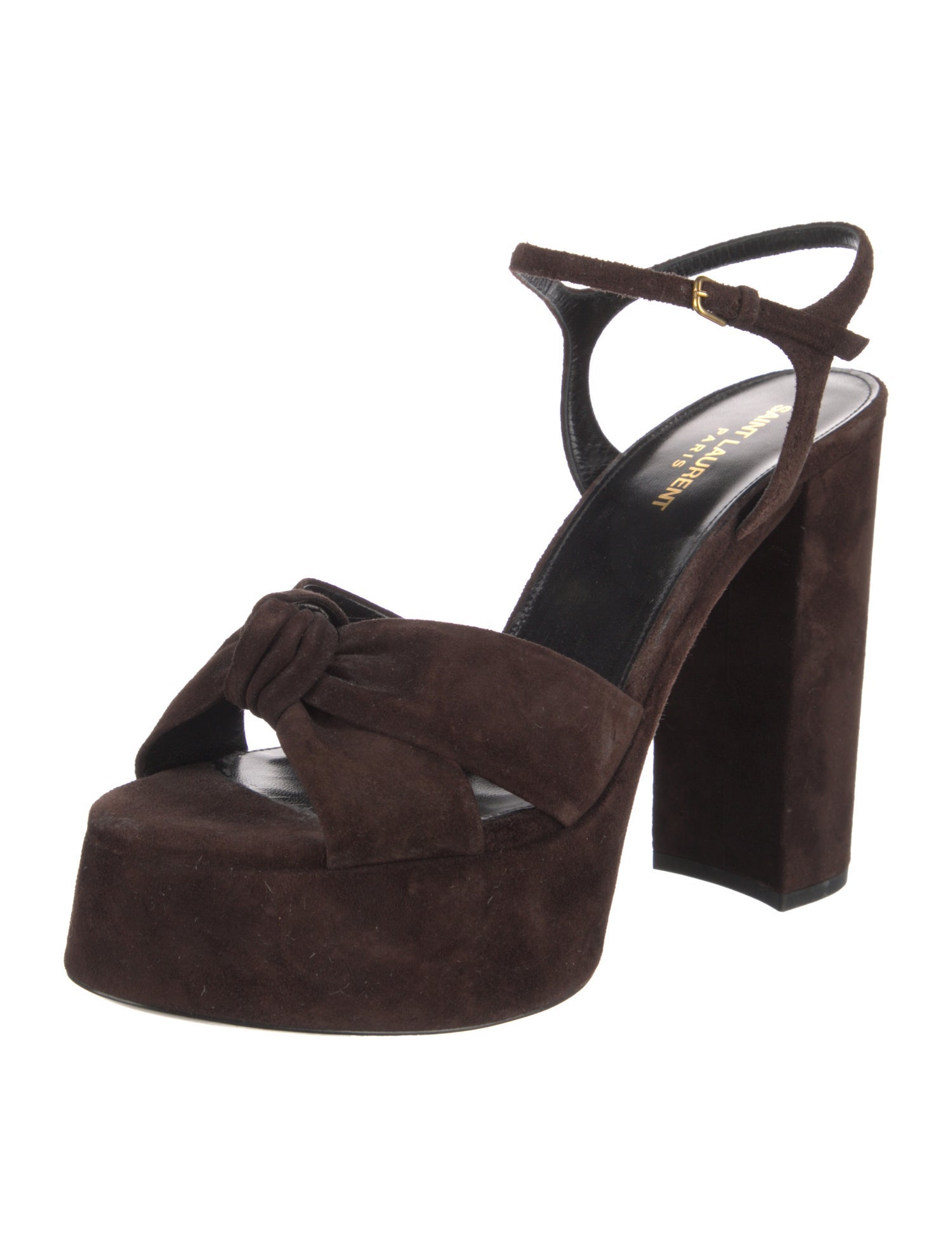 Saint Laurent Suede Sandals