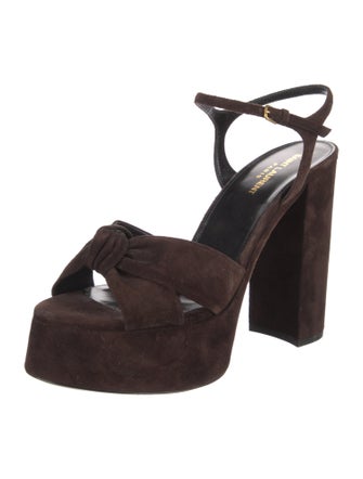 Saint Laurent Suede Sandals