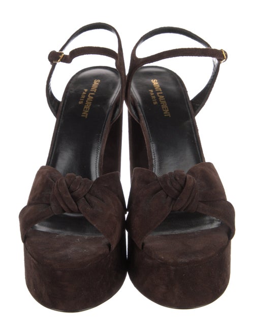 Saint Laurent Suede Sandals